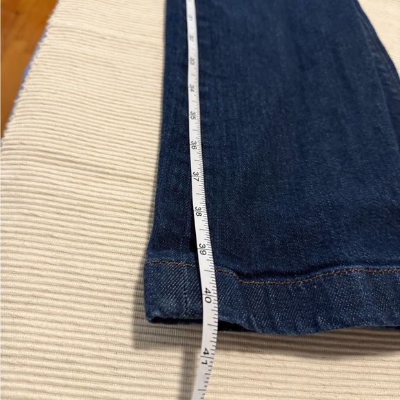 LOFT Blue Flare Wide Leg Jeans - Picture 3 of 10